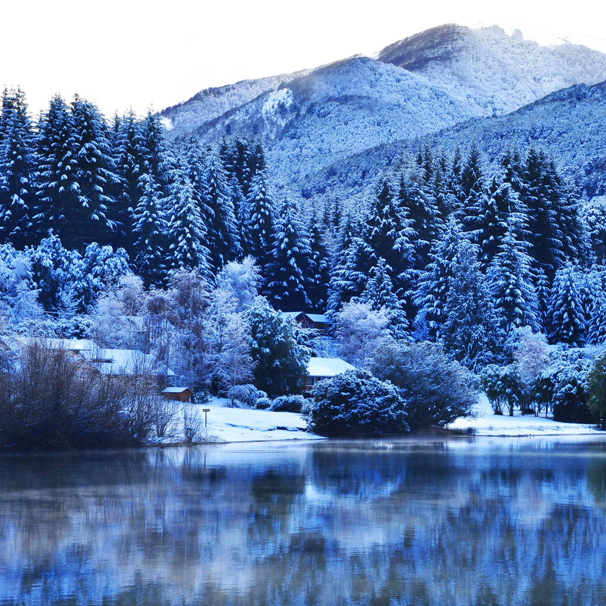 Nahuel huapi en invierno